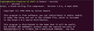 bzmore command example