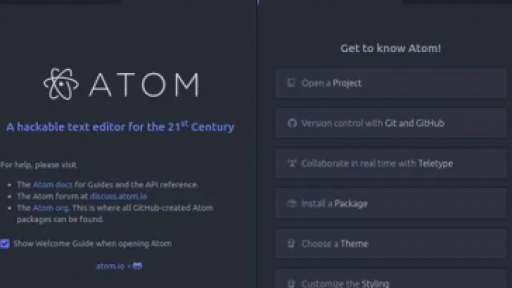 Install Atom Text Editor On Debian