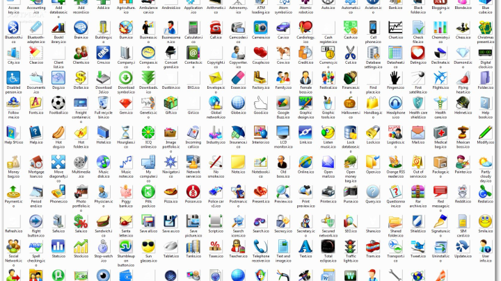 desktop icons