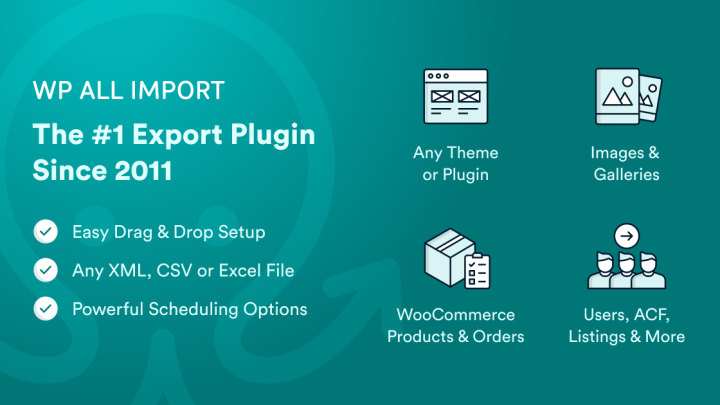 import wp export file