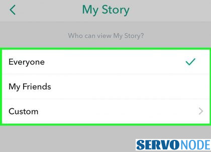 change story viewer's permissions