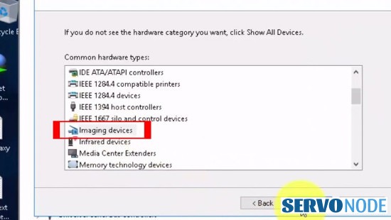 logitech webcam driver in device manager