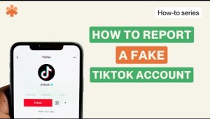 How to trace a fake tiktok account