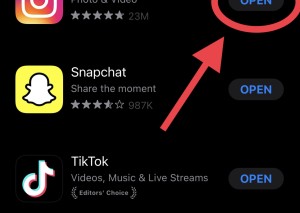 update instagram app