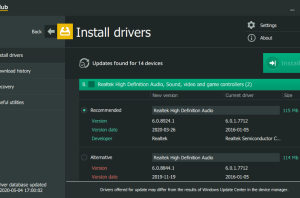 update driver software